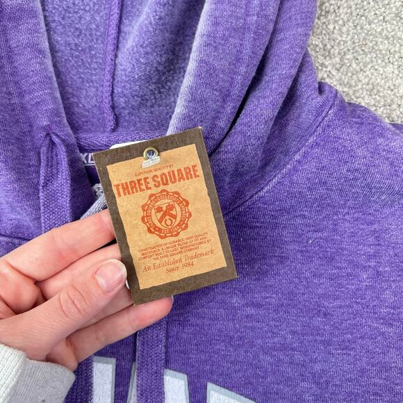 Three Square Women's K-State KSU Kansas State University Wildcats Hoodie (Sz XL) - Picture 4 of 11